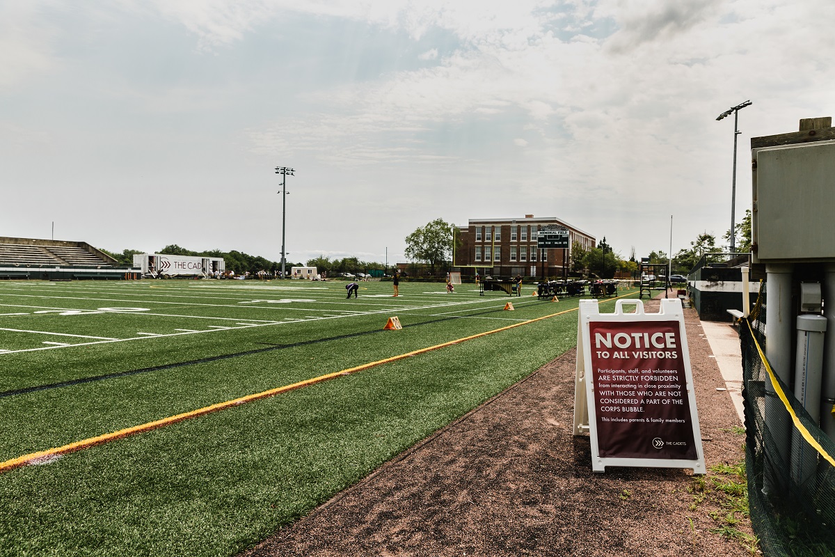 Closed rehearsal sign