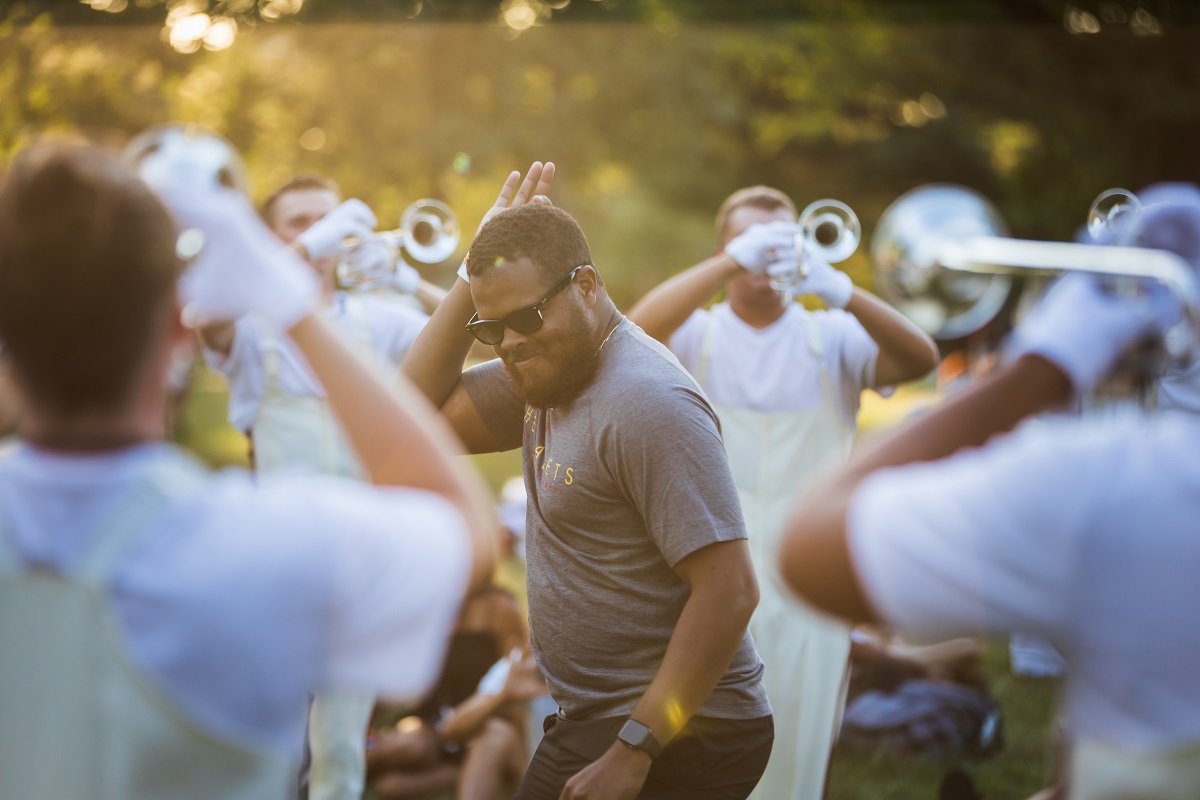 Trey Higgins, Brass Staff, The Cadets 2021