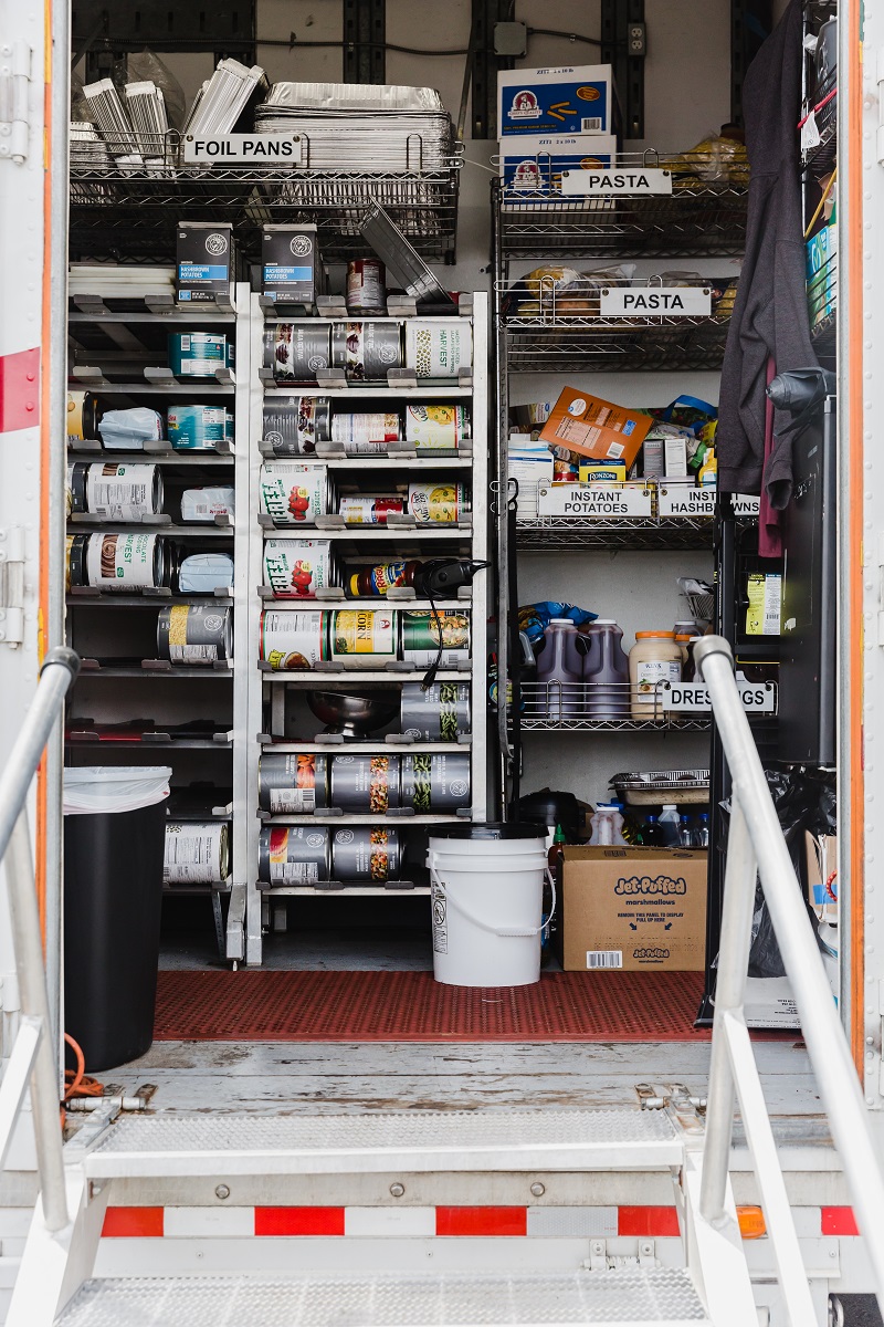 The Cadets Food Truck Pantry