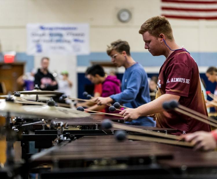 Cadets 2022 CPit Front Ensemble